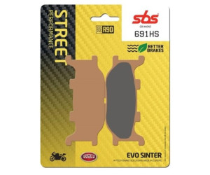Тормозные колодки SBS Performance Front Brake Pads, Sinter 691HS